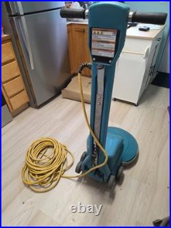 Tennant 2340 Walk Behind Floor Scrubber Corded Burnisher Buffer With Extra Pads