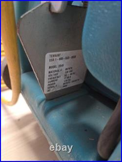 Tennant 2340 Walk Behind Floor Scrubber Corded Burnisher Buffer With Extra Pads