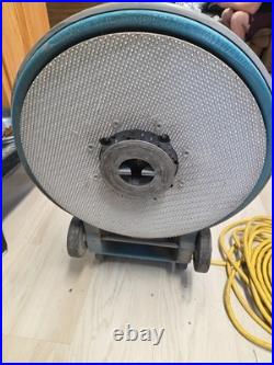 Tennant 2340 Walk Behind Floor Scrubber Corded Burnisher Buffer With Extra Pads