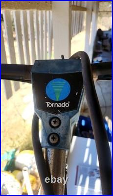 Tornado Walk-Behind Floor Buffer Polisher, Disc Pad, Circuit Breaker Vintage
