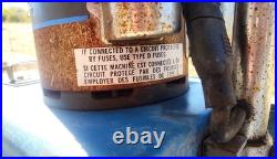 Tornado Walk-Behind Floor Buffer Polisher, Disc Pad, Circuit Breaker Vintage