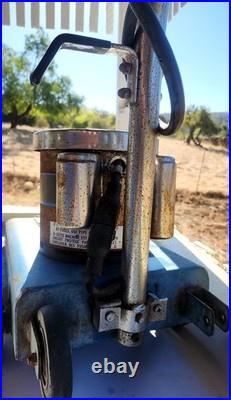 Tornado Walk-Behind Floor Buffer Polisher, Disc Pad, Circuit Breaker Vintage