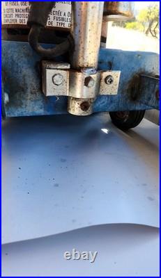 Tornado Walk-Behind Floor Buffer Polisher, Disc Pad, Circuit Breaker Vintage