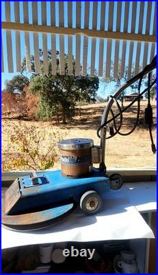 Tornado Walk-Behind Floor Buffer Polisher, Disc Pad, Circuit Breaker Vintage