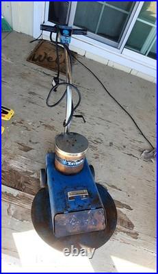 Tornado Walk-Behind Floor Buffer Polisher, Disc Pad, Circuit Breaker Vintage