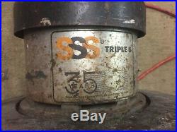 Triple S SSS XL 20 DS 20 Floor buffer polisher High low speed NO PAD DRIVER