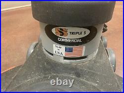 Triple S SSS XL 20 DS 20 Floor buffer polisher High low speed with pad