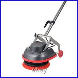 Uimoso Floor Scrubber Machine Cleaner with 3 Pads and Brushes for Polishing