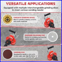 Upgraded Diamond Polisher Machine, Concrete Grinder Kit for Concrete Floor, G