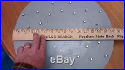Used Buffer Mate Scraper Pad Plate 15 Inch With Carbide Bits Removes Floor Coat