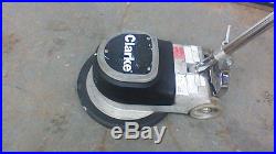 Used Clark Floor Polisher FM-1700 Sander Buffer Burnisher 110 V 17 Drive Pad
