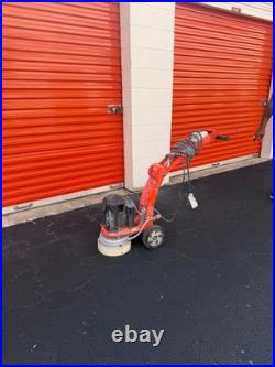 VEVOR Walk-Behind Floor Buffer Polisher, Disc Pad, Adjustable Handle