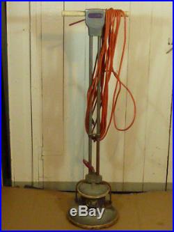 VINTAGE Clean-O-Matic floor buffer with brushes and pads