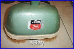 VTG CONGOLEUM NAIRN ELECTRICAL FLOOR POLISHER MODEL U + ATTACHMENT PADS Brushes