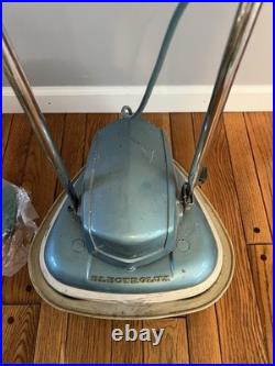 VTG ELECTROLUX B-8 Floor & Carpet Shampoo Polisher Buffer Lot + Pads & Brushes