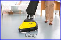 Vacuum Scrubber Brush Machine Pad Floor Polisher Electric Board Concrete Cleaner