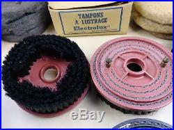 Vintage Brushes & Pads for Electrolux Floor Polisher Buffers Wax Shampoo