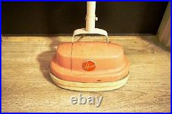 Vintage HOOVER Floor Polisher Scrubber in Pink / Model 5450 NO PADS / BRUSHES