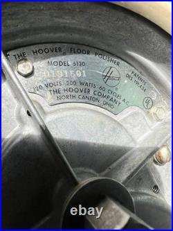 Vintage Hoover Floor Polisher Scrubber Shampooer Plus 8 Brushes 12 Pads 2 Tanks+