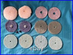 Vintage Hoover Floor Polisher Scrubber Shampooer Plus 8 Brushes 12 Pads 2 Tanks+