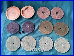 Vintage Hoover Floor Polisher Scrubber Shampooer Plus 8 Brushes 12 Pads 2 Tanks+