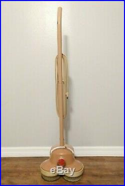Vintage Mid-Century Hoover Floor Polisher 5130 in Mauve Pink with Brushes & Pads