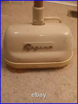 Vintage regina floor buffer 1950s rare works good no extra pads just two on it