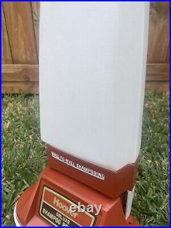 Vtg Hoover Shampoo Floor Polisher Multi Surface? With Pads & Brushes? TESTED