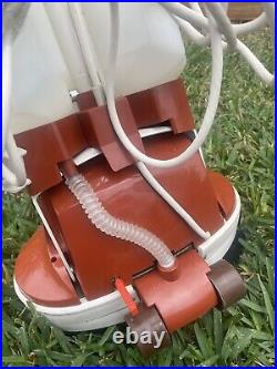 Vtg Hoover Shampoo Floor Polisher Multi Surface? With Pads & Brushes? TESTED