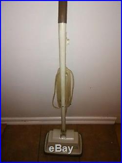 Vtg White Sears Kenmore Floor Machine Polisher Scrubber With Pads #100.81111