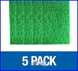 Washable 12 x 18 Floor Maintenance Pads Green 5-Pack for Multi-Surface Care Washable 12 x 18 Floor Maintenance Pads Green 5-Pack for Multi-Surface Care
