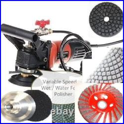 Wet Polisher Grinder 36pc 5 Marble Stione Concrete Floor Grinding Polishing Pad