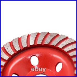 Wet Stone concrete Polisher 5 Polishing Pad 18+Grinding Cup Wheel granite floor