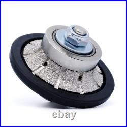 Wet polisher 3/4 Demi Bullnose 9 stone granite marble floor tile diamond pad