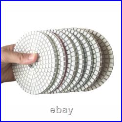 Wet polisher 3/4 Demi Bullnose 9 stone granite marble floor tile diamond pad