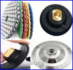 Wet polisher grinder granite marble polish pad 160+3 stone quartz floor buffer Wet polisher grinder granite marble polish pad 160+3 stone quartz floor buffer