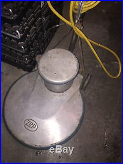 Zep Zcb20 Commercial Floor Buffer-scrubber-burnisher With 2 Extra Pads